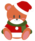 クリスマスのクマサンタ5