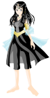 ファンタジー風の女の子（普通の等身）
