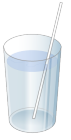 水氷なしストロー付き