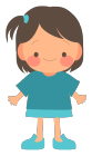 双子の女の子