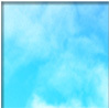ガラスタイル青い空と雲平面1
