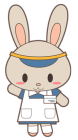 ウェイトレスうさぎ