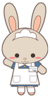 ウェイトレスうさぎ ウェイトレスうさぎ