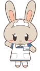 ウェイトレスうさぎ