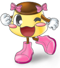 プリンのキャラクター女の子バージョン
