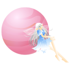 妖精と星線なし赤系