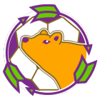クマとサッカーと三本の矢のマーク7