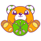 クマとサッカーと三本の矢のマーク11
