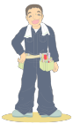 電気のお仕事関係のイラストフリー素材4 電気のお仕事関係のイラストフリー素材4