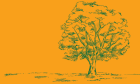 樹と大地のイラストPNG24印刷向け１