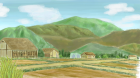 村の風景手描き手塗りアナログ風4 村の風景手描き手塗りアナログ風4