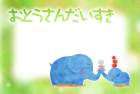 母の日父の日カード６印刷向け