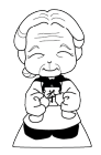 キャラクターおばあちゃん3