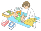 子育て・コミュニケーション・オムツ替え2