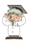 博士・ポーズ・ガッツポーズ