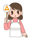 お母さん・主婦・三角