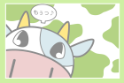 干支・テンプレート・賀詞なし・丑