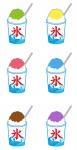 お祭りのかき氷