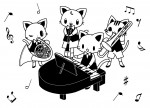 猫たちの音楽会