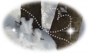 雪の中のひと時