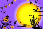 ハロウィンチラシデザイン